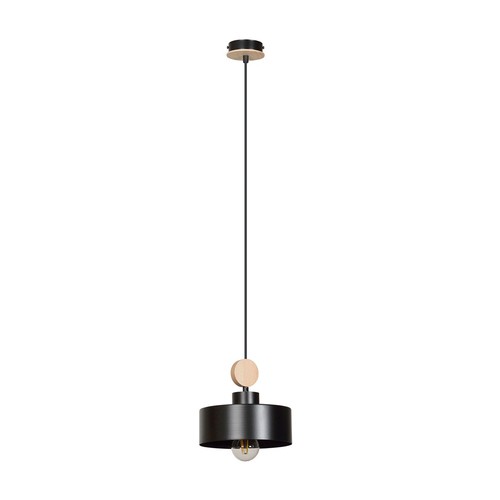 Tuniso 1 Svart pendellampa - E27, 230V, utan ljuskälla