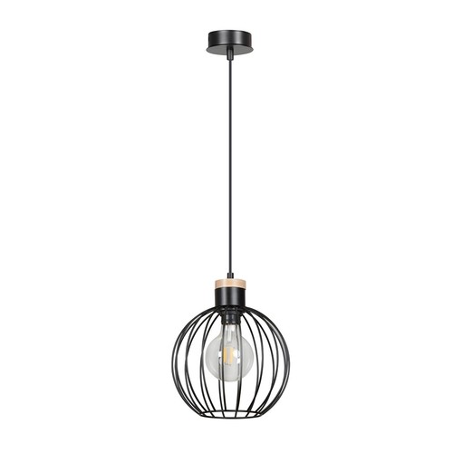 Barbado 1 Svart pendellampa - E27, 230V, utan ljuskälla