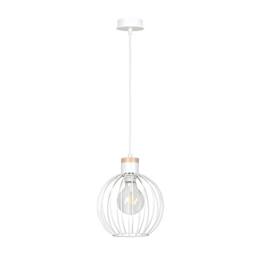 Barbado 1 Vit pendellampa - E27, 230V, utan ljuskälla