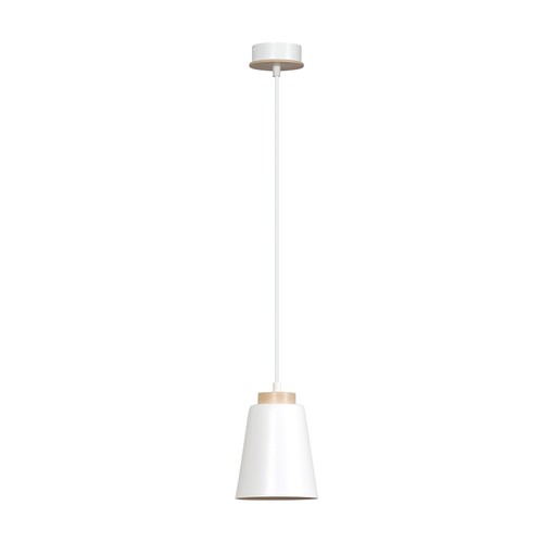 Bolero 1 Vit pendellampa - E27, 230V, utan ljuskälla