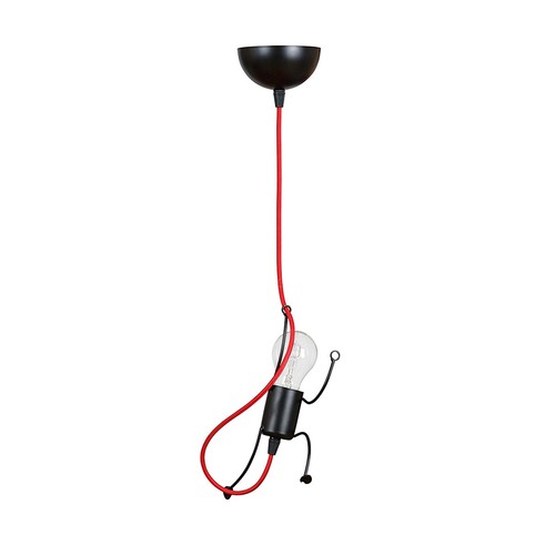 Bobi 1 Svart pendellampa - E27, 230V, utan ljuskälla