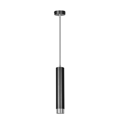 Kibo 1 Svart/Krom pendellampa - GU10, 230V, utan ljuskälla