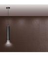 Kibo 1 Svart/Krom pendellampa - GU10, 230V, utan ljuskälla