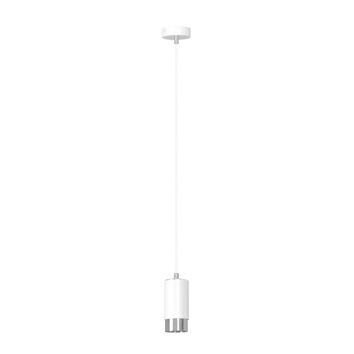 Fumiko 1 Vit/Krom pendellampa - GU10, 230V, utan ljuskälla