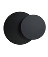 Circle 1C Svart vägglampa - G9, 230V, utan ljuskälla