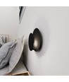 Circle 1C Svart vägglampa - G9, 230V, utan ljuskälla