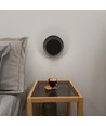 Circle 1C Svart vägglampa - G9, 230V, utan ljuskälla
