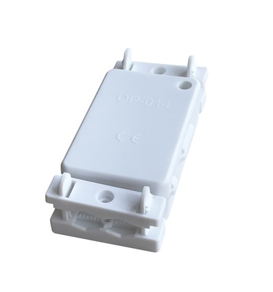 Smart kopplingsdosa, vit - Med snabbkoppling och dragavlastning, IP20 inomhus