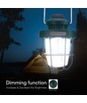 Laddningsbar LED-campinglampa, 5W - IP44, dimbar, justerbar CCT, USB-C
