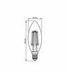 C35 LED-lampa 6W E14 - glödtråd, neutralvit, 230V, 806lm