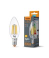 C35 LED-lampa 6W E14 - glödtråd, varmvit, 230V, 806lm
