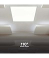 V-Tac 60x60 PHILIPS driver LED-panel - 40W, 120lm/W, 5 års garanti, vit kant