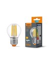 G45 LED-lampa 6W E27 - glödtråd, varmvit, 230V, 806lm