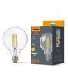 G95 LED-lampa 7W E27 - kolröd, dimbar, neutralvit, 230V, 806lm
