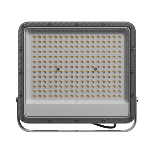 Noctis Max ljusarmatur 150W - Kallvit, 230V, 85°, IP65, 304x269x38 mm, grå.