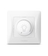 LED vriddimmer för europadosa - Max 200W, vit