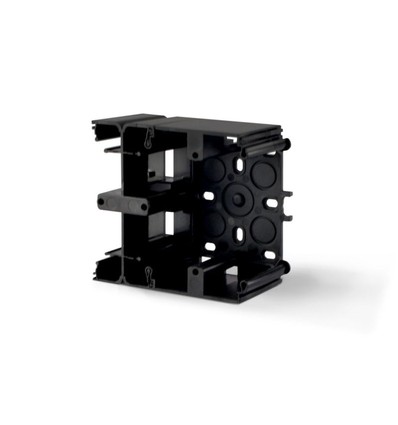 Ytmonteringsbox - modul, svart