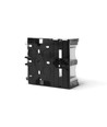 Ytmonteringsbox - modul, svart