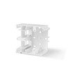 Ytmonteringsbox - modul, vit