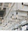 St64 LED-lampa 6W E27 - glödtråd, dimbar, neutralvit, 230V, 630lm