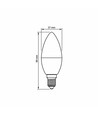C37 LED-lampa 4W E14 - neutralvit, 230V, 380lm, förbrukning 4W