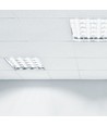 60 cm T8 LED-rör 10W - glas, kallvit, 230V, 1050lm, förbrukning 10W