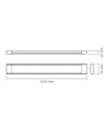 LED-armatur 50W - neutralvit, 230V, ljusstyrka 6250, förbrukning 50