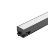 60 cm LED sammankopplingsbar linjär belysning 24W - 5000K, svart, 230V, ljusstyrka 2400, förbrukning 24