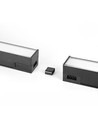 60 cm LED sammankopplingsbar linjär belysning 24W - 5000K, svart, 230V, ljusstyrka 2400, förbrukning 24