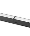 60 cm LED sammankopplingsbar linjär belysning 24W - 5000K, svart, 230V, ljusstyrka 2400, förbrukning 24