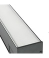 60 cm LED sammankopplingsbar linjär belysning 24W - 5000K, svart, 230V, ljusstyrka 2400, förbrukning 24