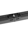 60 cm LED sammankopplingsbar linjär belysning 24W - 5000K, svart, 230V, ljusstyrka 2400, förbrukning 24