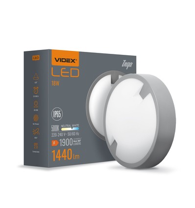 Inga vägglampa 18W - neutralvit, 230V, 1900lm