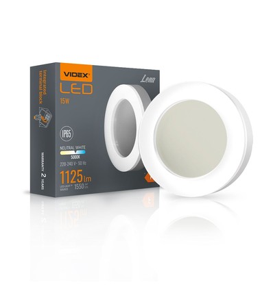 Lena vägglampa 15W - neutralvit, 230V, 1550lm