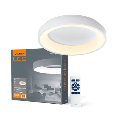 Edge taklampa 72W - LED, vit, 230V, 7500lm, förbrukning 72W