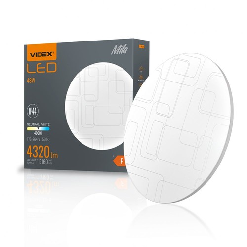 Mila taklampa 48W - neutralvit, 230V, 5160lm, förbrukning 48W