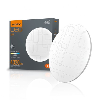 Mila taklampa 48W - neutralvit, 230V, 5160lm, förbrukning 48W
