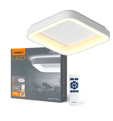 Edge taklampa 72W - LED, vit, 230V, 7500lm, förbrukning 72W