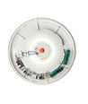 30W LED sensorlampa med nödbelysning - Justerbar watt/CCT, IP44, 3000lm, inbyggt batteri, vit kant