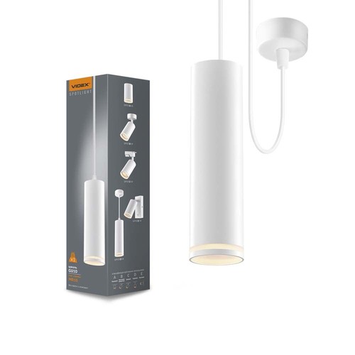 Tatum pendellampa GU10 - vit, 230V, max 30W