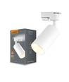 Lonzo spotskena armatur GU10 - vit, 230V, max 30W
