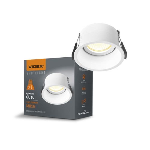Inbyggd spotlight - spänning: 230V, förbrukning: max 30