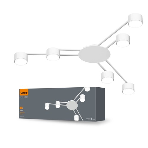 Takspotlampa GX53 - max 6x30W, 230V