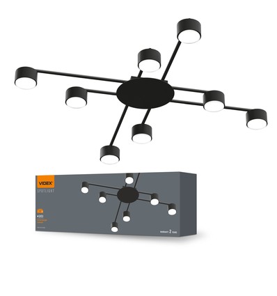 Takspotlampa GX53 - max 8x30, 230V