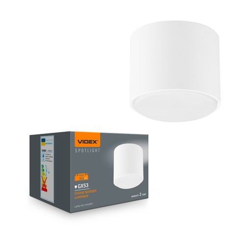 Takspot GX53 - spänning 230V, förbrukning max 30