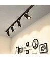 Tor spotlight 20W - LED-skena, svart, 230V, ljusstyrka 1600, förbrukning 20