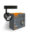 LED-ljus - för magnetiskt slankt skensystem, svart, ljusstyrka 720, förbrukning 8,5W