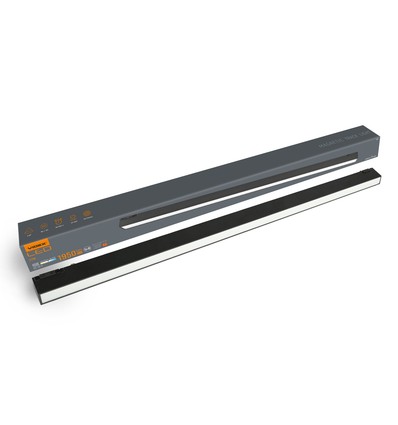 LED-ljus - för magnetiskt slankt skensystem, svart, ljusstyrka: 1950, förbrukning: 21