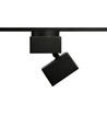 LED-ljus - för magnetiskt slankt skensystem, svart, ljusstyrka 610 lm, förbrukning 7,5W