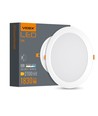 LED infälld spotlight 24W - rund, neutralvit, 230V, 2700lm